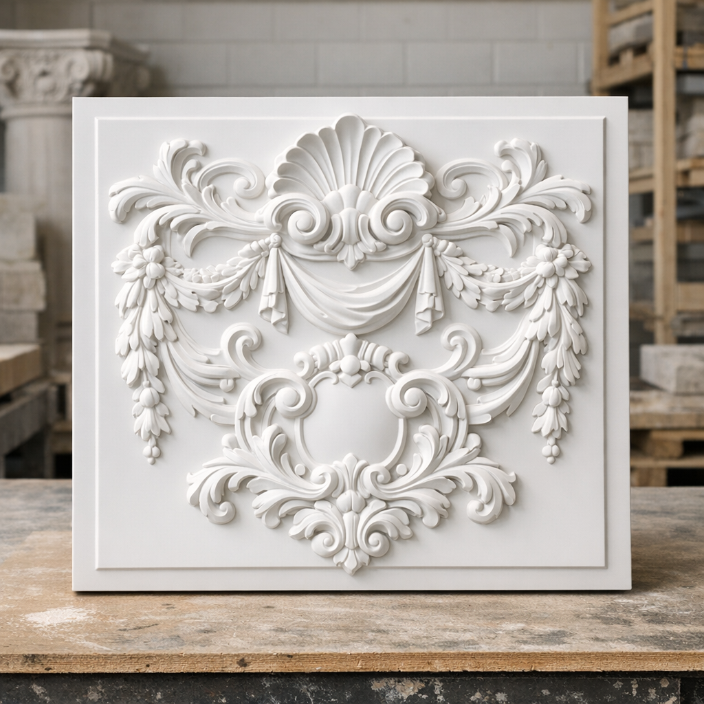 Pintojen jäljentäminen CNC-työstöllä muovista restaurointiprojektissa