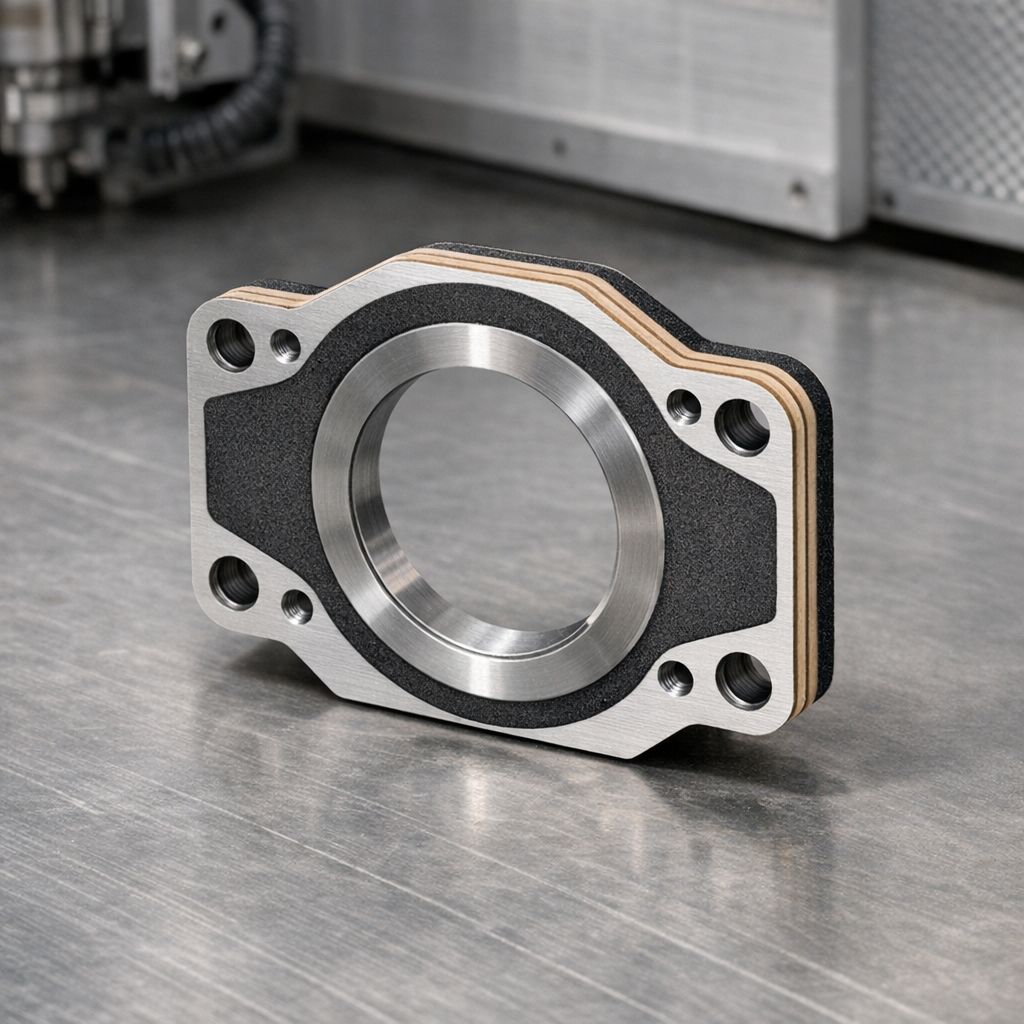 Tiivisteiden valmistus CNC:llä, tiivisteet järjestettynä muodon mukaan