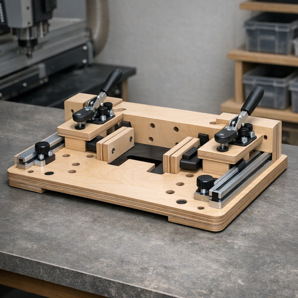 Vanerijigi työpöydällä – tuotantomallien ja jiggien valmistus