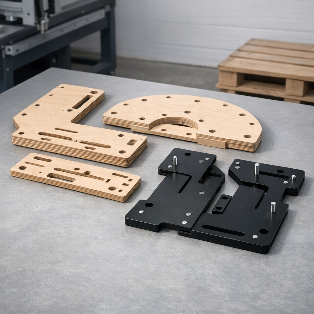 Ohjaavat pinnat lähikuvassa – tuotantomallien ja jiggien valmistus