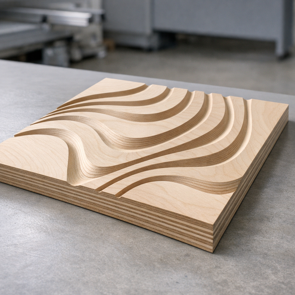 Taktiilikarttojen valmistus, kohoviivojen lähikuva