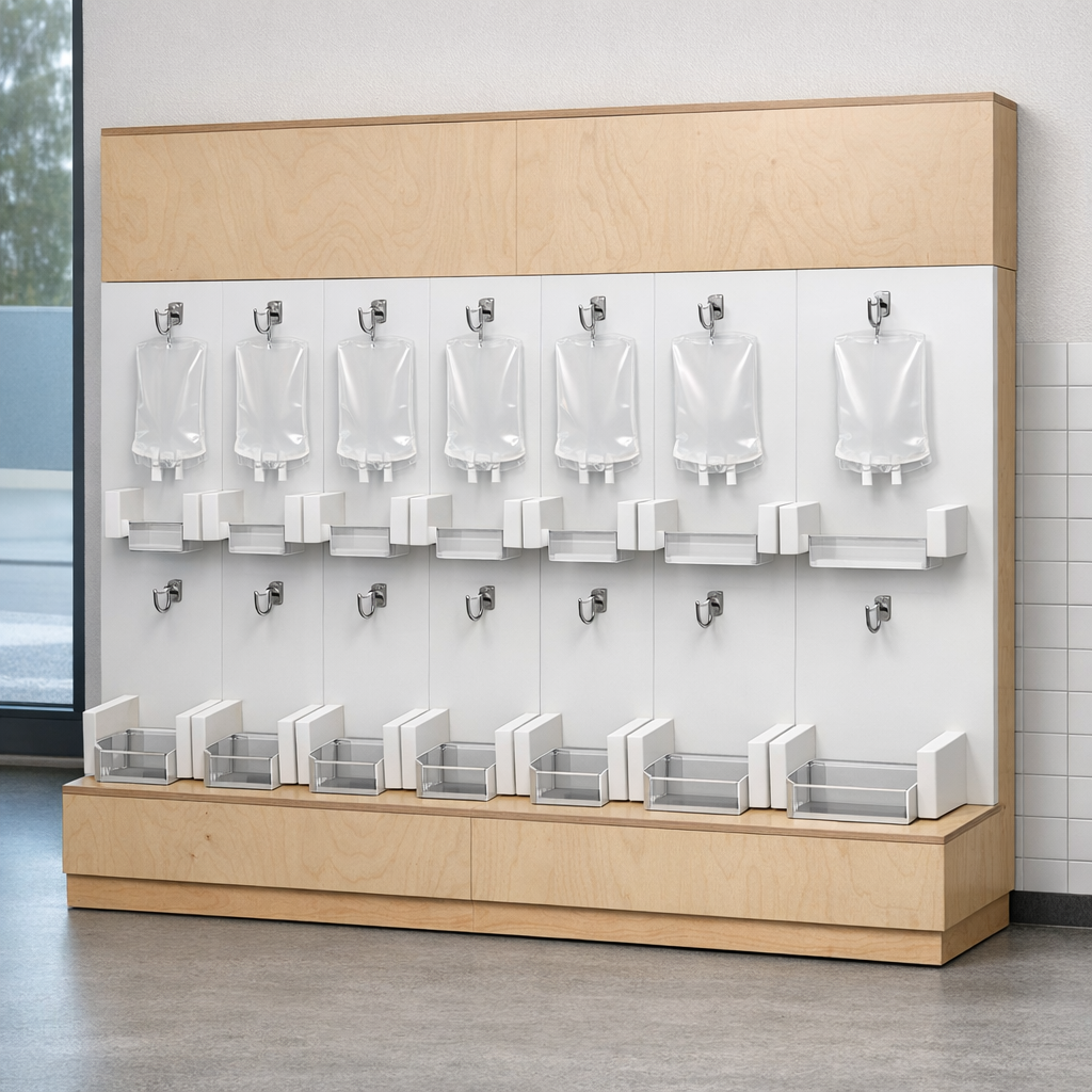 Lahjoittajaseinien valmistus nimikenttien lähikuvassa